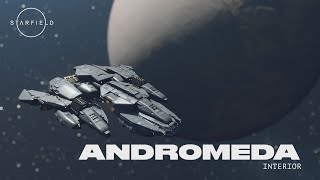 Starfield Ship Build Andromeda Interior [upl. by Annabell832]