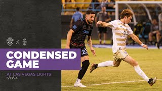 Condensed Game Louisville City FC vs Las Vegas Lights FC [upl. by Aratahs]