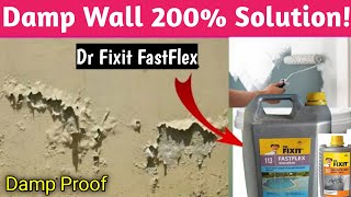 How To Repair Damp Wall  Dr Fixit Waterproofing solution [upl. by Eeltrebor]