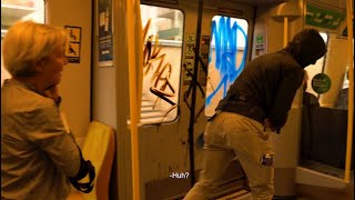 YOKER VS STOCKHOLM Graffiti bombing [upl. by Airol]