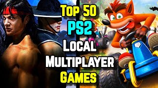 Top 50 Local Multiplayer Game Of The PlayStation 2  PS2  Era  Explored [upl. by Bendick231]