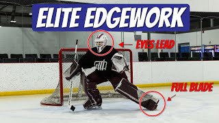 Elite Skating amp Edgework for Hockey Goalies [upl. by Gussi]