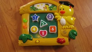 Learning Board Great Educational Toy Plays 40 Songs [upl. by Nedah585]