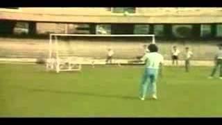 Diego Maradona freekick San Paolo di Napoli [upl. by Studner]