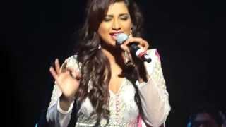 tere naina bade kaatil  Shreya Ghoshal live in Vancouver [upl. by Ylen]