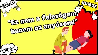 🤣​A vízparton kétségbeesetten kiabál egy ember  Segítség A feleségem beleesett a vízbe Aki [upl. by Breeze]