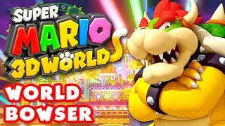 Super Mario 3D World  World 5 100 Nintendo Wii U Gameplay Walkthrough [upl. by Sivrad78]