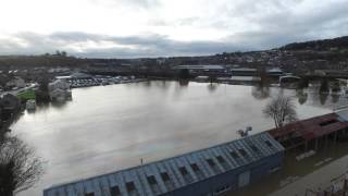 Storm Desmond Flood Damage Kendal December 2015 [upl. by Aralk301]