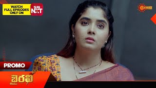 Bhairavi  Promo  28 August 2024  Telugu Serial  Gemini TV [upl. by Maye951]