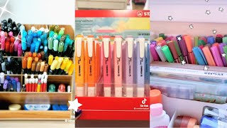 ✨ASMR Stationery Organization✨ part 8 [upl. by Lomaj747]