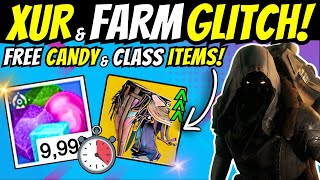 Rare XUR EXOTIC amp Class Item FARM GLITCH ARTIFICE Armor Catalysts Destiny Rising Nov 1 Destiny 2 [upl. by Hedi]