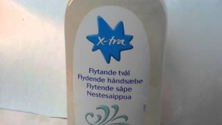 Xtra Flytande Tvål Flydende Håndsæbe Flytende Såpe Nestesaippua Liquid Soap [upl. by Chariot]