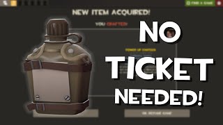 How to Craft A Power Up Canteen in TF2 [upl. by Andreana921]