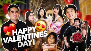 VALENTINES Day Family Surprise Mga Babae Sa Buhay Ko [upl. by Halludba]