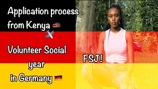 How I applied for FSJ directly from Kenya 🇰🇪 to Germany 🇩🇪  Tips Visa process [upl. by Golden]