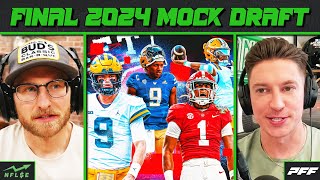 Final Mock Draft for 2024 NFL Draft  NFL Stock Exchange [upl. by Ekud]