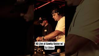 KG  Live at Gawky Goose alongside Dj Shine dj ytshorts gig nightlife dancemusic [upl. by Nirag]