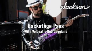 Volbeats Rob Caggiano Interview  Backstage Pass  Jackson Guitars [upl. by Allevon]