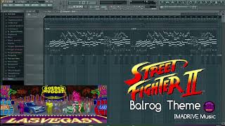 Balrog Theme  Street fighter 2 OST FL Studio IMADRIVE music [upl. by Padgett592]