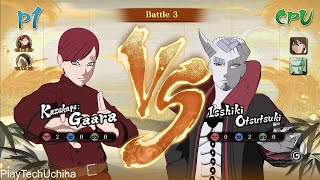 GAARA AND RAIKAGE DARUI VS ISSHIKIINDRA AND MADARA UCHIHA [upl. by Enelrak]