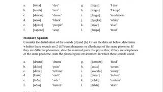 Phonological Analysis [upl. by Nelle]