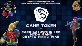 Game Token  3D Characters Crypto Mining War Explained part 3 [upl. by Esirahc]