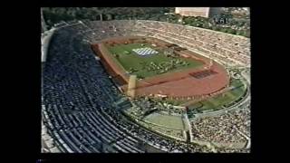 Roma 1987 Cerimonia di apertura Mondiali di Atletica  Pinocchio [upl. by Rollet]