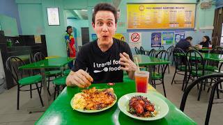 Trying Malaysias Famous ONION FRIED CHICKEN at Nasi Kandar Kampung Melayu 🇲🇾 [upl. by Ettelimay]