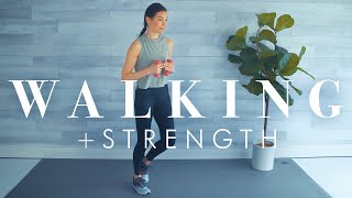 Walking Workout with Weights  Fun Cardio amp Strength for Seniors amp Beginners [upl. by Narud199]