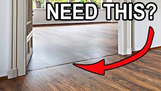 Install Vinyl Plank from a Hallway into a Room  NO Transition Strip [upl. by Breed943]