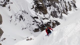 Chamonix First Descent Ski amp Snowboard  Aiguille des Pélerins Normal Route [upl. by Virgel]