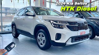 Kia Seltos HTK Diesel 2024 Price amp Features ❤️ Kia Seltos Second Base Model [upl. by Barron]