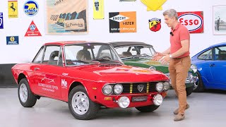 How does this Lancia Fulvia Coupe 1600 HF look sound and drive like today [upl. by Drofniw148]