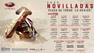 Pamplonada en La México primera novillada final de Pamplona [upl. by Henke184]