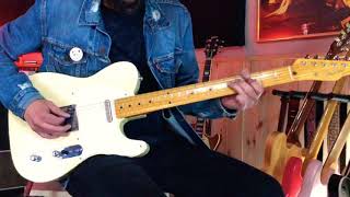 Fender Telecaster 59 with Rewind pickups 51 Nocaster Marshall Jtm45 [upl. by Aonehc107]