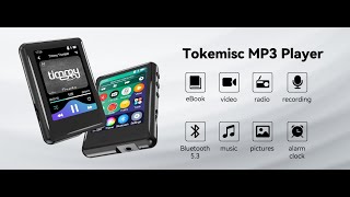 tokemisc 32GB MP3 Player with Bluetooth 53 [upl. by Legir912]