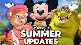 Top 10 NEW Disney Rides Updates amp Changes at Walt Disney World Summer 2024 [upl. by Letty]