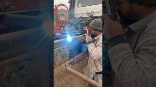 Truck chassis rod welding youtubeshorts youtube foryouviral foryou [upl. by Jase]