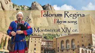 19 Medieval tune Polorum Regina Llibre Vermell pilgrim song [upl. by Syman]