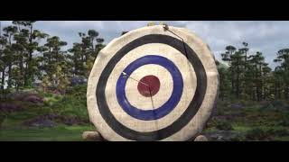 Brave Archery Scene With WreckIt Ralph Music [upl. by Ahk]