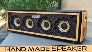 DIY 4 Inch 4 Speaker Box Design with Passive Radiator  MDF Pine  Sound Box  Speaker Enclosure [upl. by Clementine288]