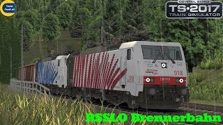 RSSLO Brennerbahn In Rain  vR BR189 918 Lokomotion  Train Simulator 2017 [upl. by Sella]