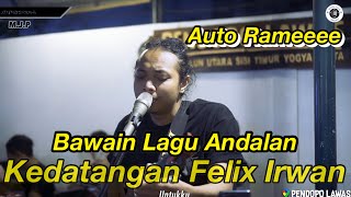 KEDATANGAN FELIX IRWAN BAWAIN LAGU AKU MILIKMU MALAM INI  PONKI BARATA [upl. by Lien32]