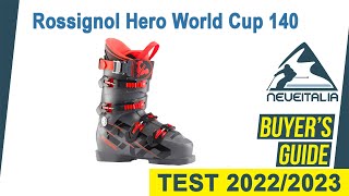 Rossignol Hero World Cup 140  NeveItalia Buyers Guide 20222023 [upl. by Eelinnej440]