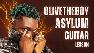 OliverTheBoy  ASYLUM Guitar Lesson [upl. by Philender803]