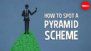 How to spot a pyramid scheme  Stacie Bosley [upl. by Nekcarb]