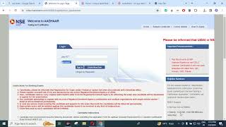 Uidai Aadhar Exam Form 2024How to Apply for Aadhar Supervisor Aadhar Operator Certificate online [upl. by Valentin415]