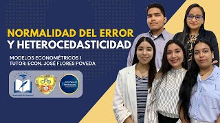 GESTORÍA DE POSGRADO  NORMALIDAD DEL ERROR Y HETEROCEDASTICIDAD [upl. by Ilario]