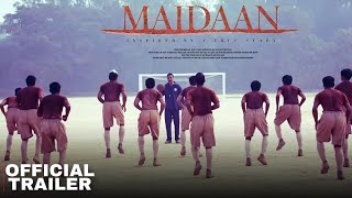 MAIDAAN Official trailer  Ajay devgan  Priyamani  Gajraj Rao  Rudranil Ghosh  Keerthy Suresh [upl. by Haelahk945]