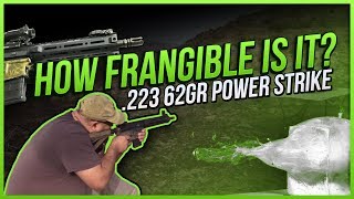 How Frangible Is It 223 62gr Power Strike [upl. by Holloway469]